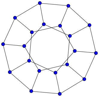 Image illustrative de l’article Graphe dodécaédrique