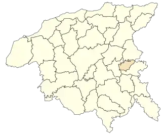 Localisation de Ouled Abbes