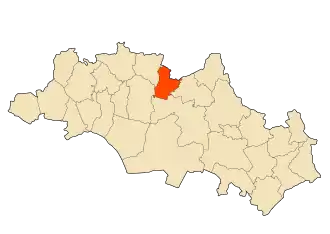 Localisation de Aïn Diss