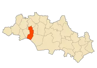 Localisation de Aïn Kercha