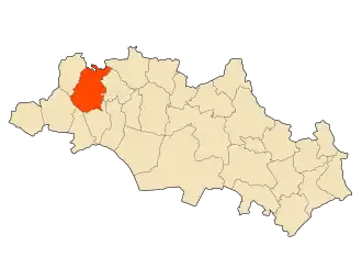 Localisation de Aïn M'lila