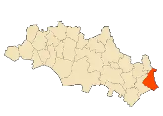 Localisation de El Belala