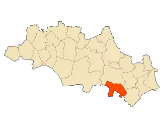 Localisation de Oued Nini