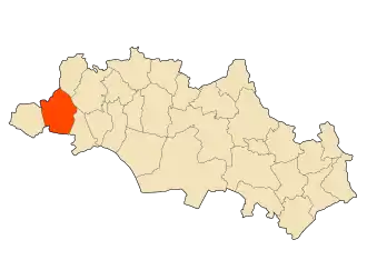 Localisation de Souk Naamane