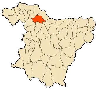 Localisation de Djebahia