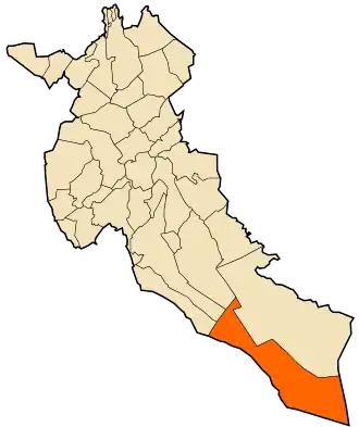 Localisation de Guettara