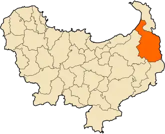 Localisation de Ben Azzouz