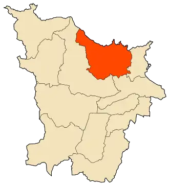 Localisation de Seraïdi