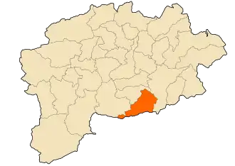 Localisation de Aïn Sandel