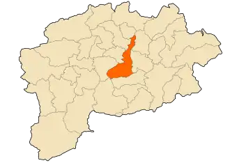 Localisation de Belkheir