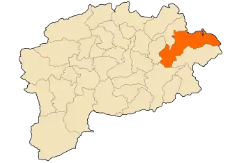 Localisation de Bouchegouf