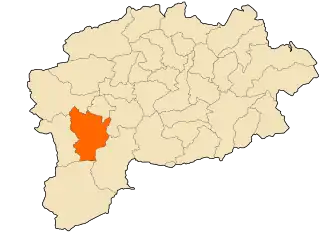 Localisation de Oued Zenati