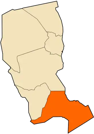 Localisation de Iherir