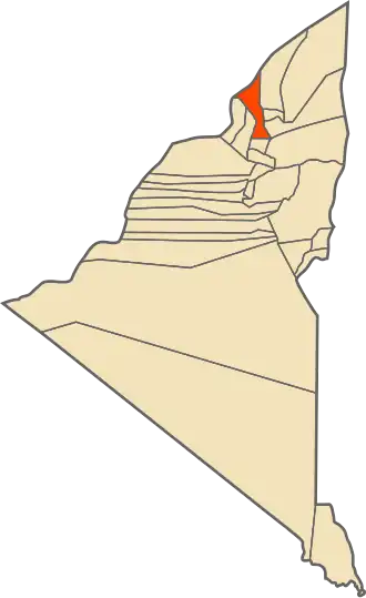 Localisation de Ouled Aïssa