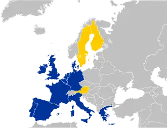 Image illustrative de l’article Quatrième élargissement de l'Union européenne