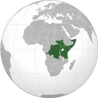 Carte de l'organisation