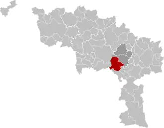 Localisation de Estinnes