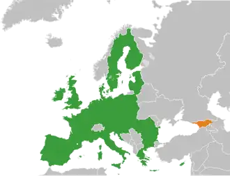 Géorgie (pays) et Union européenne