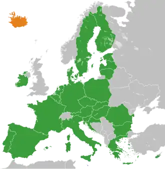 Islande et Union européenne