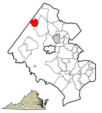 Localisation de Herndon
