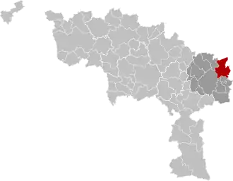 Localisation de Fleurus