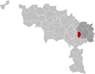Localisation de Fontaine-l’Évêque