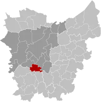 Localisation de Gavre