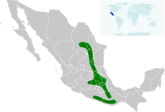 Description de l'image Geothlypis nelsoni map.svg.