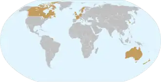 Carte de l'organisation