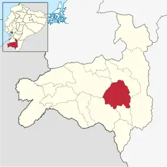 Localisation de Canton de Gonzanamá