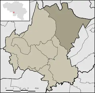 Localisation de Gozée