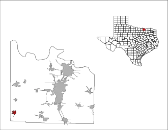 Localisation de Tioga