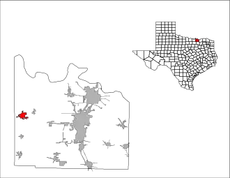 Localisation de Whitesboro