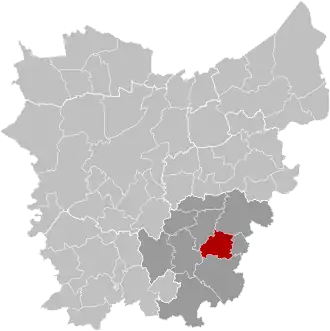 Localisation de Haaltert