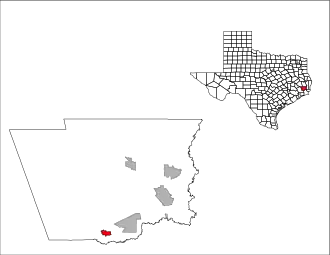 Localisation de Sour Lake