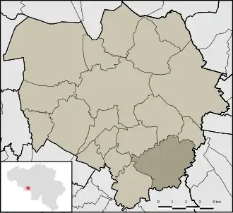 Localisation de Harmignies