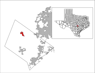 Localisation de Dripping Springs