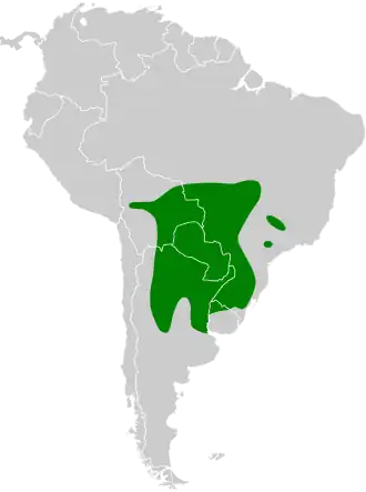 Description de l'image Heliomaster furcifer map.svg.