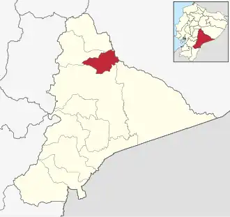 Localisation de Canton de Huamboya