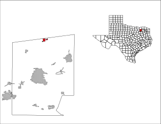 Localisation de Wolfe City