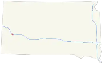 Image illustrative de l’article Interstate 190 (Dakota du Sud)