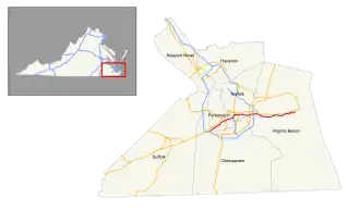 Image illustrative de l’article Interstate 264 (Virginie)