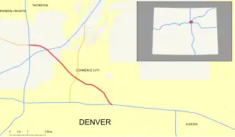 Image illustrative de l’article Interstate 270 (Colorado)