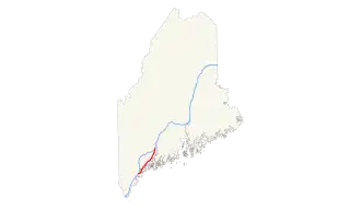 Image illustrative de l’article Interstate 295 (Maine)