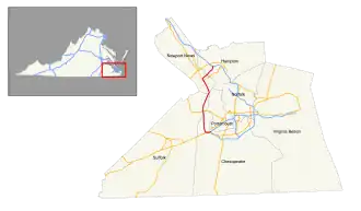 Image illustrative de l’article Interstate 664