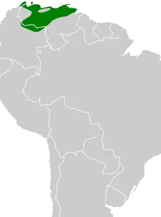 Description de l'image Icterus icterus map.svg.