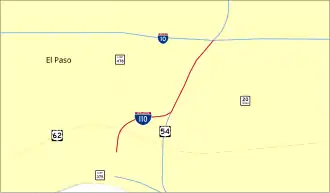 Image illustrative de l’article Interstate 110 (Texas)