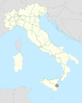 Image illustrative de l’article Autoroute Catane-Syracuse