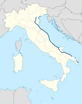 Image illustrative de l’article Route nationale 16 (Italie)