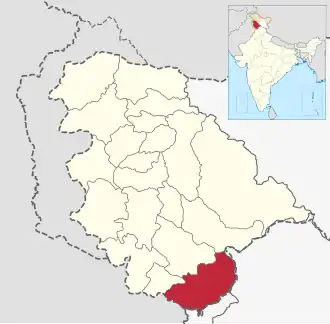 Localisation de District de Kathuaضلع کٹھوعہ